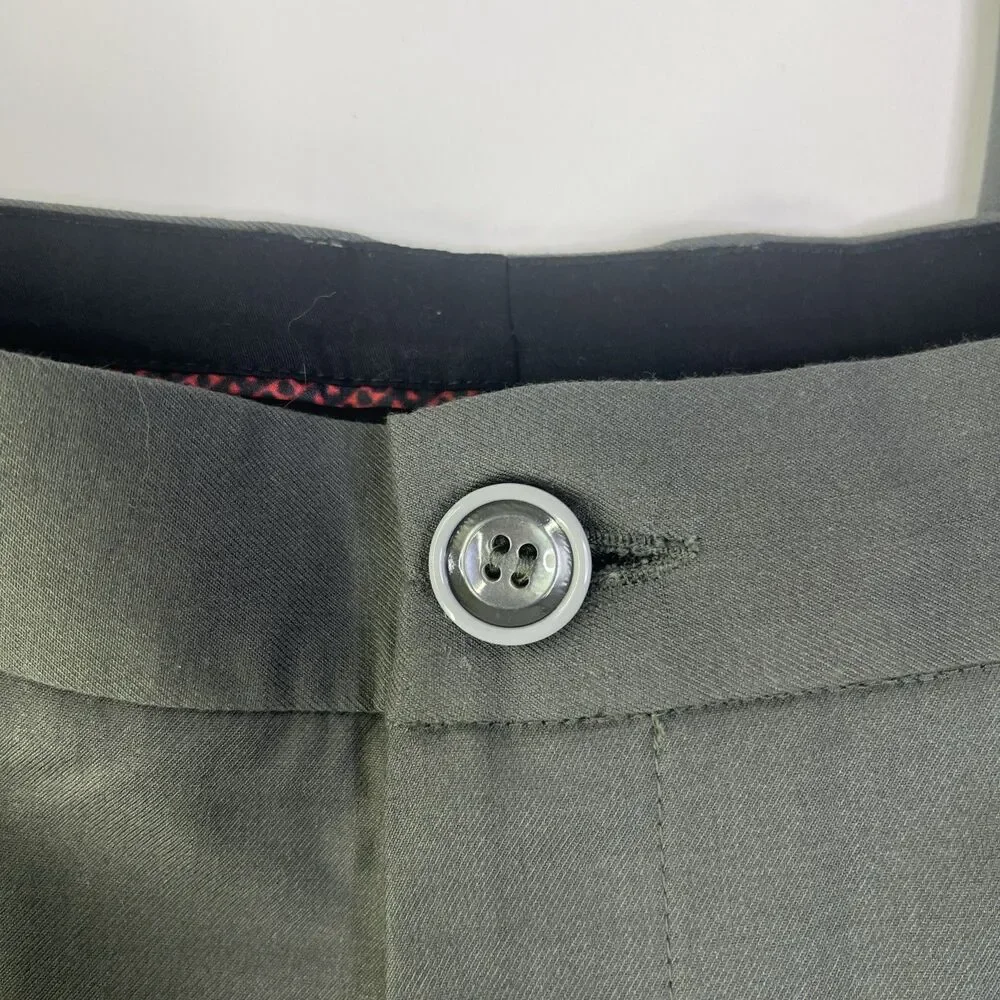 Petre D’ego Sage Green Dress Pants 35x30.5 Large NWT Formal - Picture 2 of 13